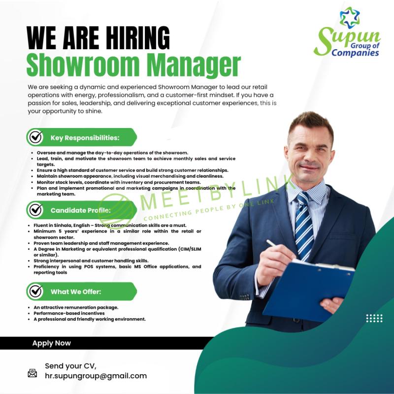 Showroom Manager