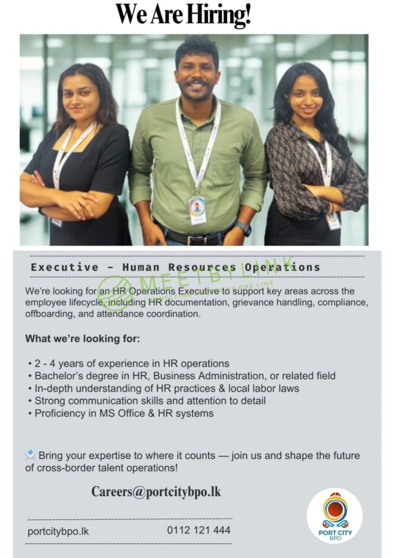 Executive-Human Resources Operations