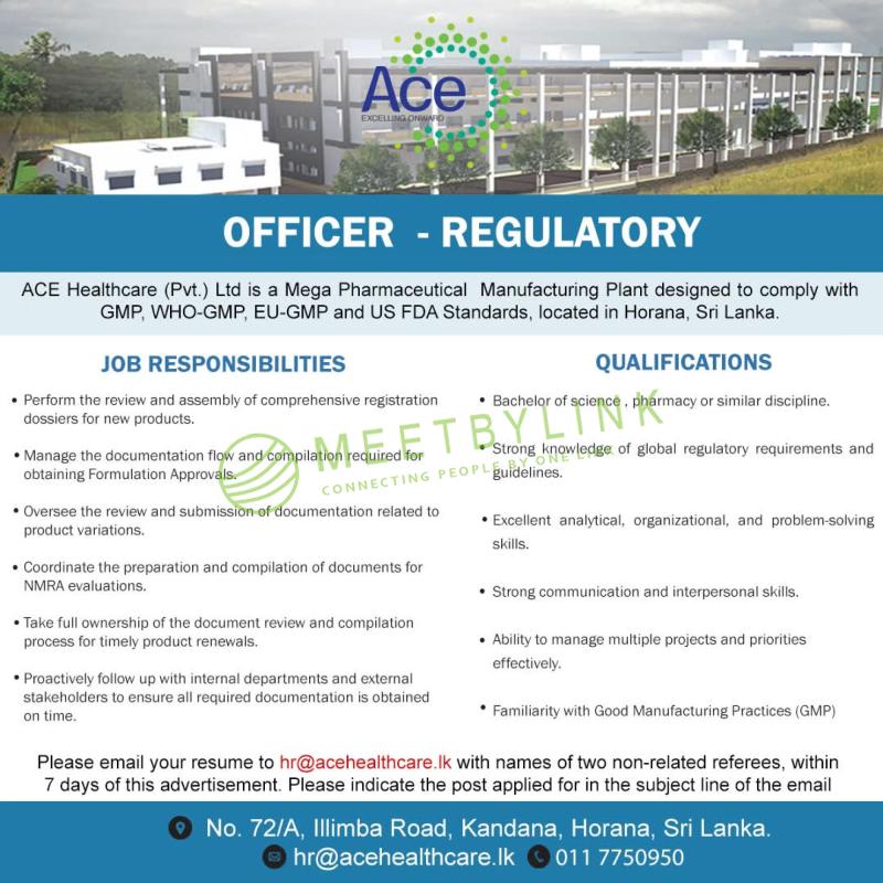 Officer - Regulatory