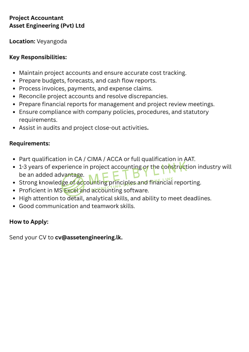 Project Accountant