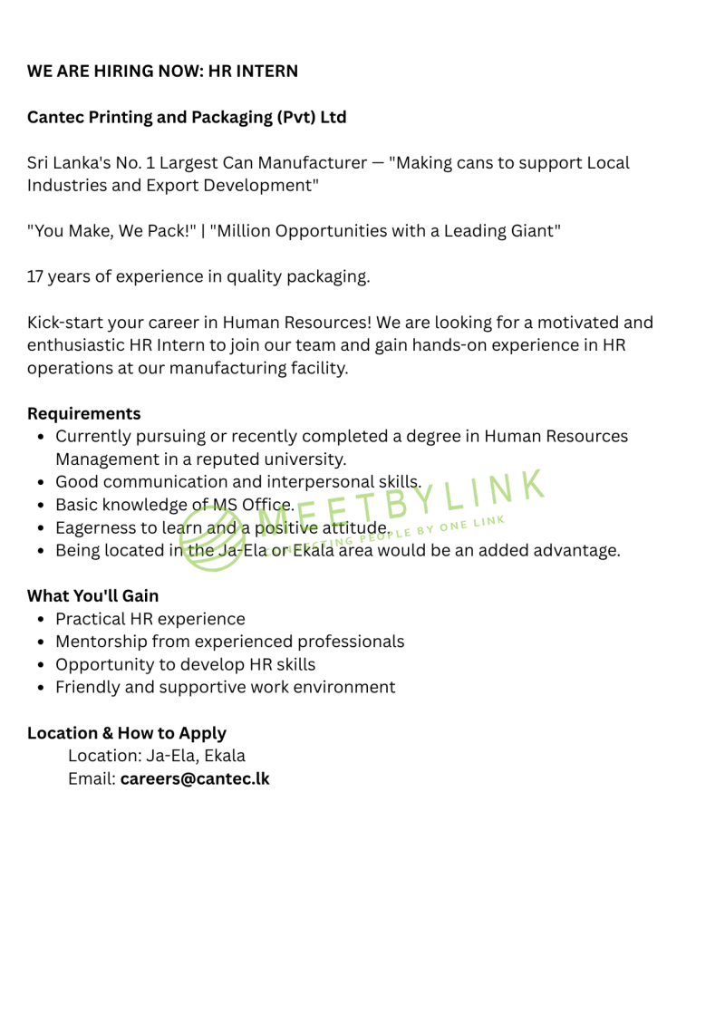 HR Intern