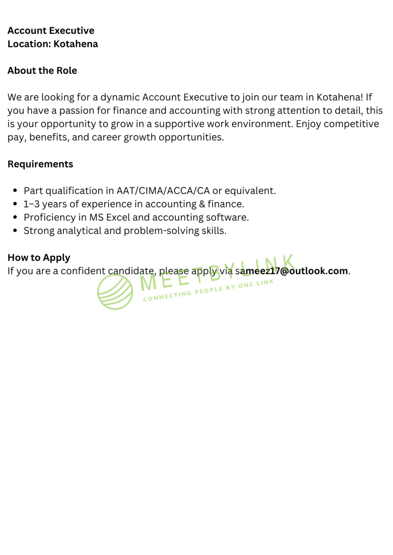 Account Executive