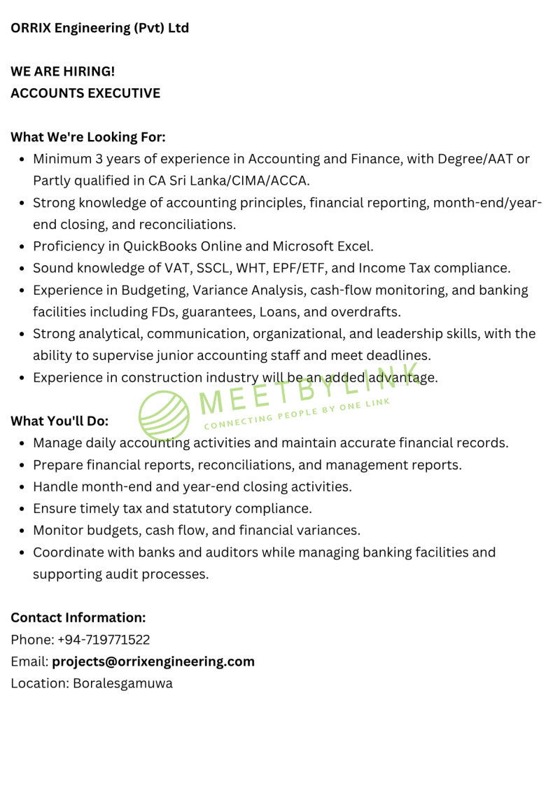 Accounts Executive 