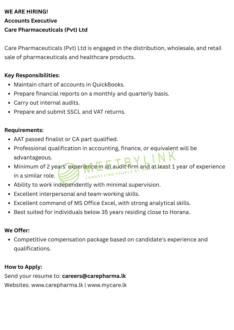 Accounts Executive 